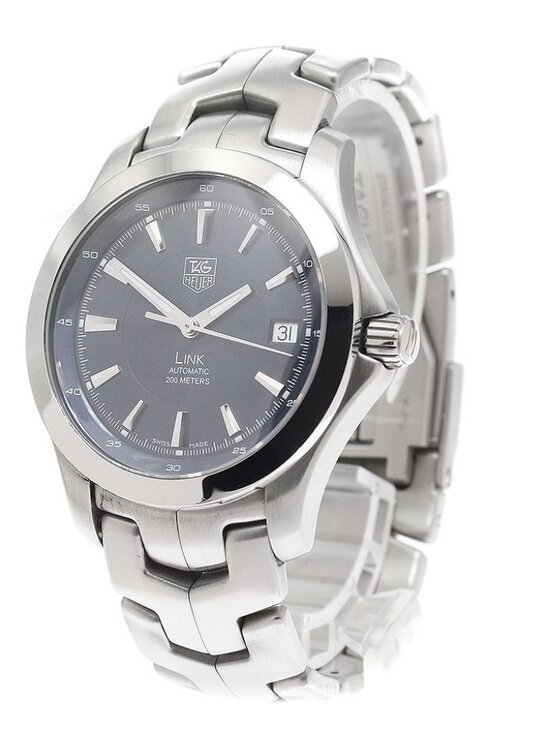 TAG HEUER Link WJF2112.BA0570 Date Navy Dial Automatic Men\'s Watch_942300